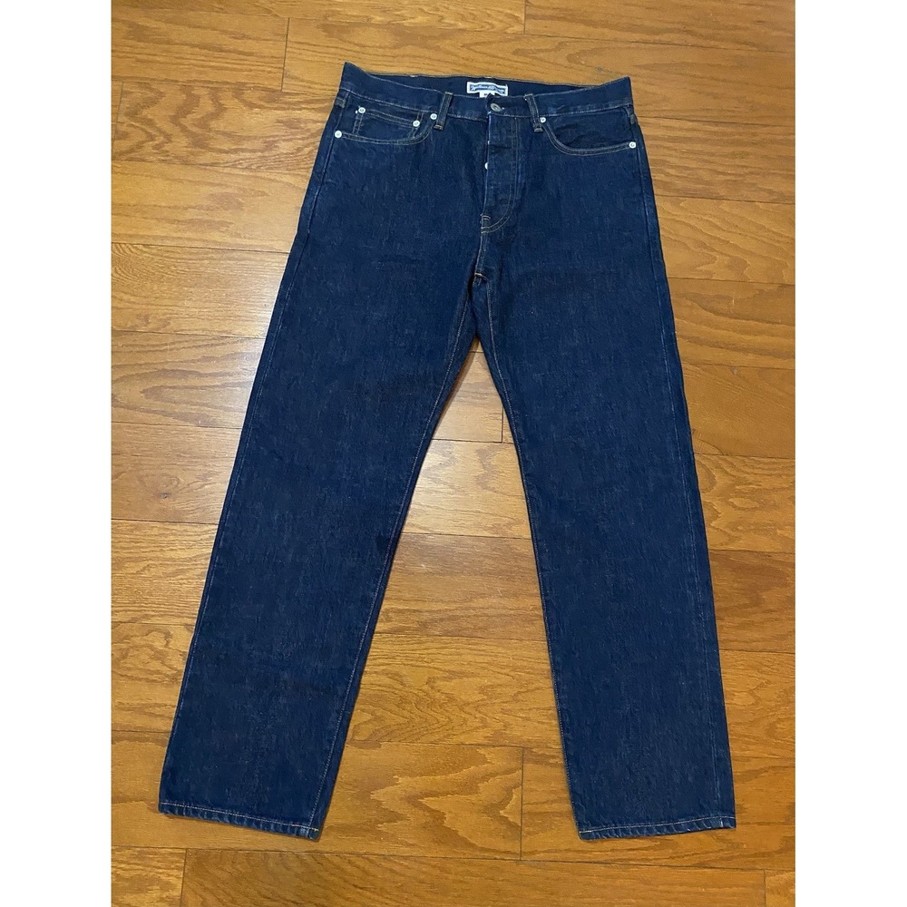 WALLACE & BARNES FOR J. CREW USA SELVEDGE JEANS DARK WEAR WASH 31X30 New! $350